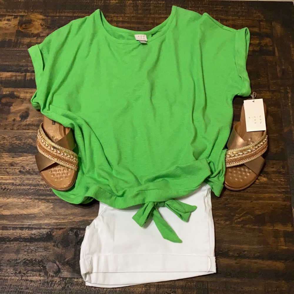 NWT A New Day Retro Green Shirt XXL